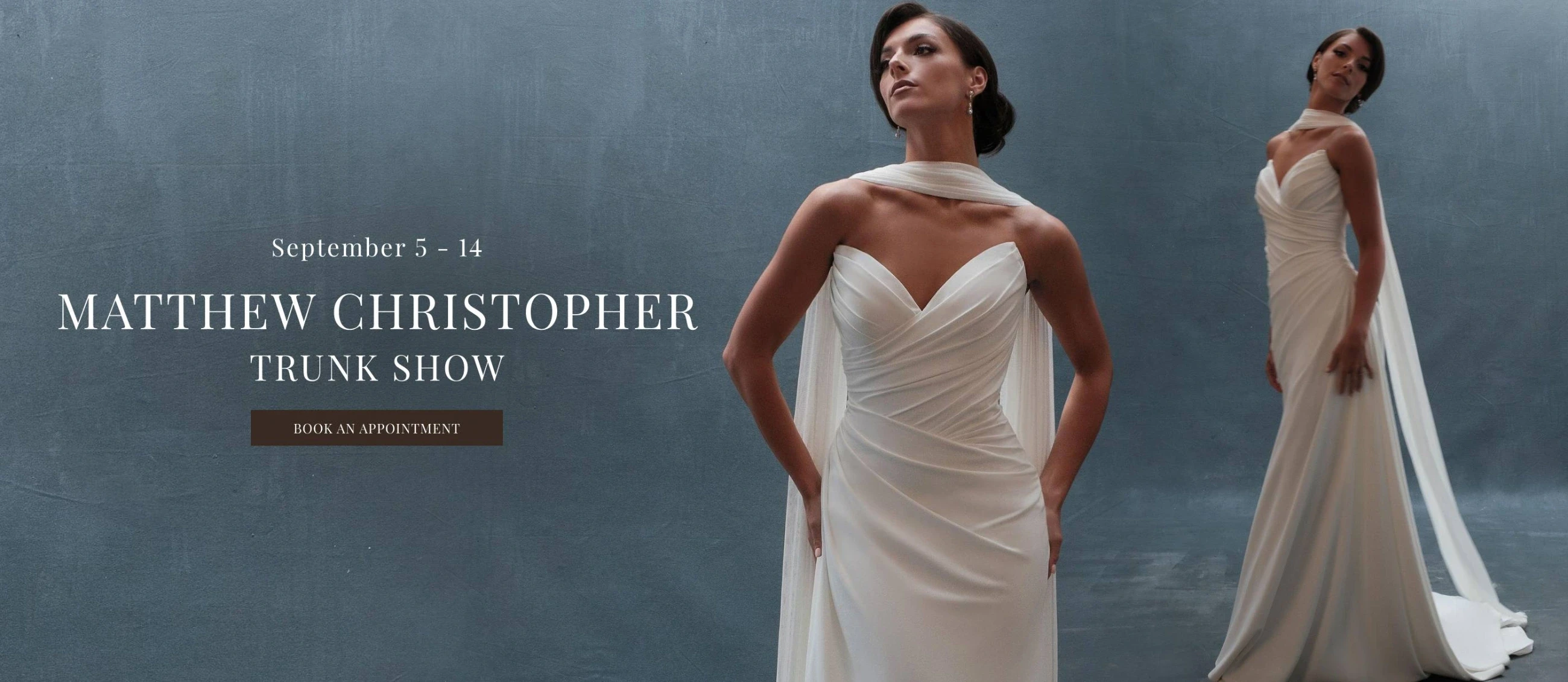 Matthew Christopher Trunk Show desktop banner