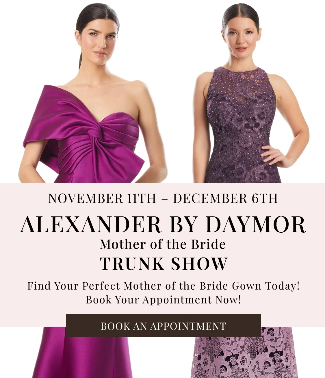 Alexander by Daymor Trunk Show