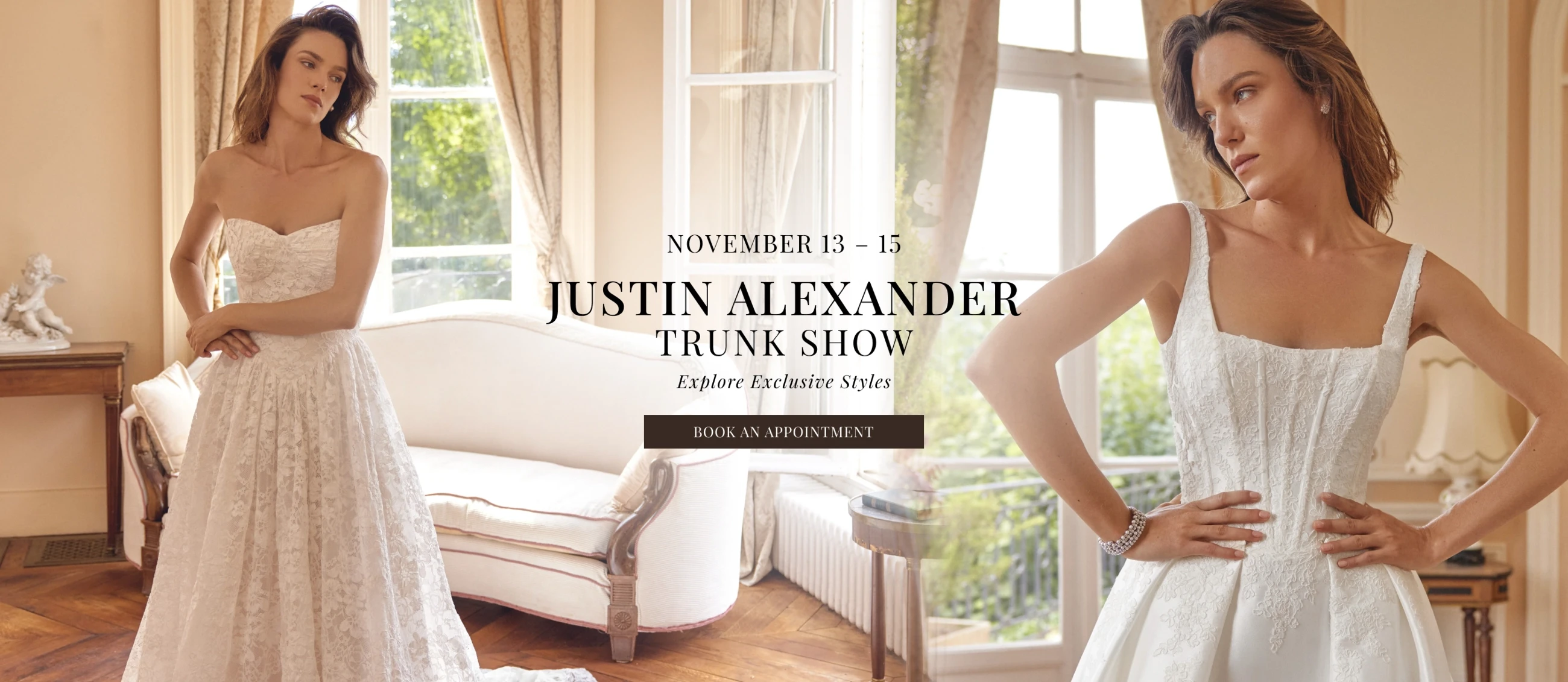 Justin Alexander Trunk Show